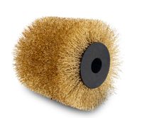 Scheppach-Messingdrahtbürste mit Bürstenkörper aus feinem Draht