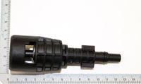 Scheppach-Meßadapter mit Skalenmarkierung für Kärcher-Hochdruckreiniger