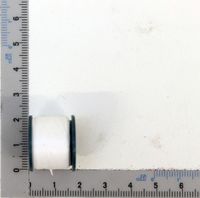 Teflonband (22 mm breit) mit Messskala für Anbringung und Ausrichtung