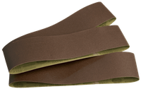 Scheppach Schleifband (L 2000 x B 150 mm) – glattes, braunes Schleifband