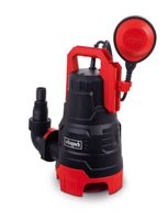 Scheppach-Schmutzwasserkombipumpe DWP400 mit Handpumpe und Schlauchanschluss