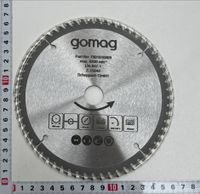 Scheppach-Kreissägeblatt mit Teilenummer 7901810609, Markierung für verschiedene Schneidstärken