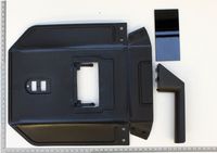 Werkzeug-Schutzschild für Schweißgerät mit integriertem Halterungsarm und Abdeckung