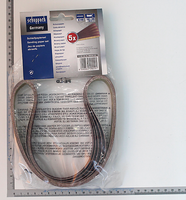 Scheppach Schleifpapier-Set mit fünf Bandrollen für Sandpapier