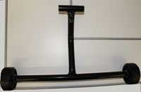 Scheppach-Fahrvorrichtung mit zwei Rollen und vertikaler Achse