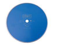 Scheppach Diamant-Trennscheibe geschlossen Ø 350 x 25,4 mm, Vorderansicht. Scheppach Fabrikation von Holzverarbeitungsmaschinen GmbH.