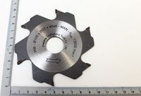 Scheppach-Nutfräser mit 100 mm Durchmesser und 22 x 4 mm Schneidenabstand, 13000 U/min