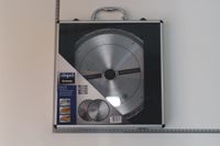 Scheppach-Sägeblatt mit 254 mm Durchmesser und 30 mm Breite in der Verpackung