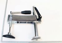 Scheppach-Werkstückspanner mit Handgriff und Halterung für präzise Fixierung