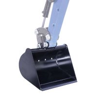 Scheppach-Bucketaufnahme für Maschinen mit hydraulischer Betätigung, präzise Verbindungssysteme