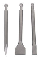 Scheppach-Meißelset: Spitz-, Flach- und Breitmeißel aus der Aero Spade-Serie