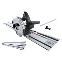 Scheppach Tauchsäge mit 2x700-mm-Führungsschiene und integrierten Führungsleisten