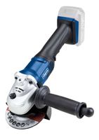 Scheppach Akku-Winkelschleifer CAG115-20ProS, ohne Akku und Ladegerät, Ansicht von schräg oben.