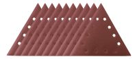 Scheppach-Schleifpapier-Dreieck mit 120 Körnung, Satz aus 10 Stück