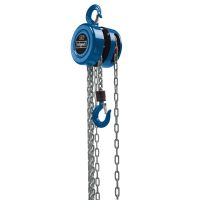 Scheppach Kettenzug mit Kettenzugmechanik und Bedienkette für 1-Tonnen-Tragkraft