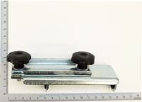 Scheppach-Meßvorrichtung mit Skalenelement und Halterungen für präzise Messungen