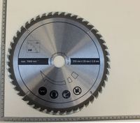 Kreissägeblatt mit 48 Zähnen, Ø 255 mm, für Scheppach-HW-Serie