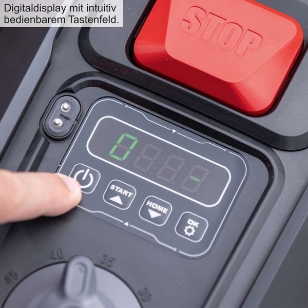 Profi Bandschneidemaschine Automatik - Heiß- & Kaltschneider Bis 350°C Für Alle Gürtelarten