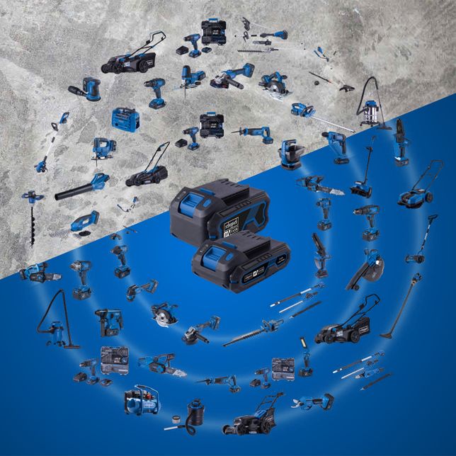 komplette 20V Akku Serie