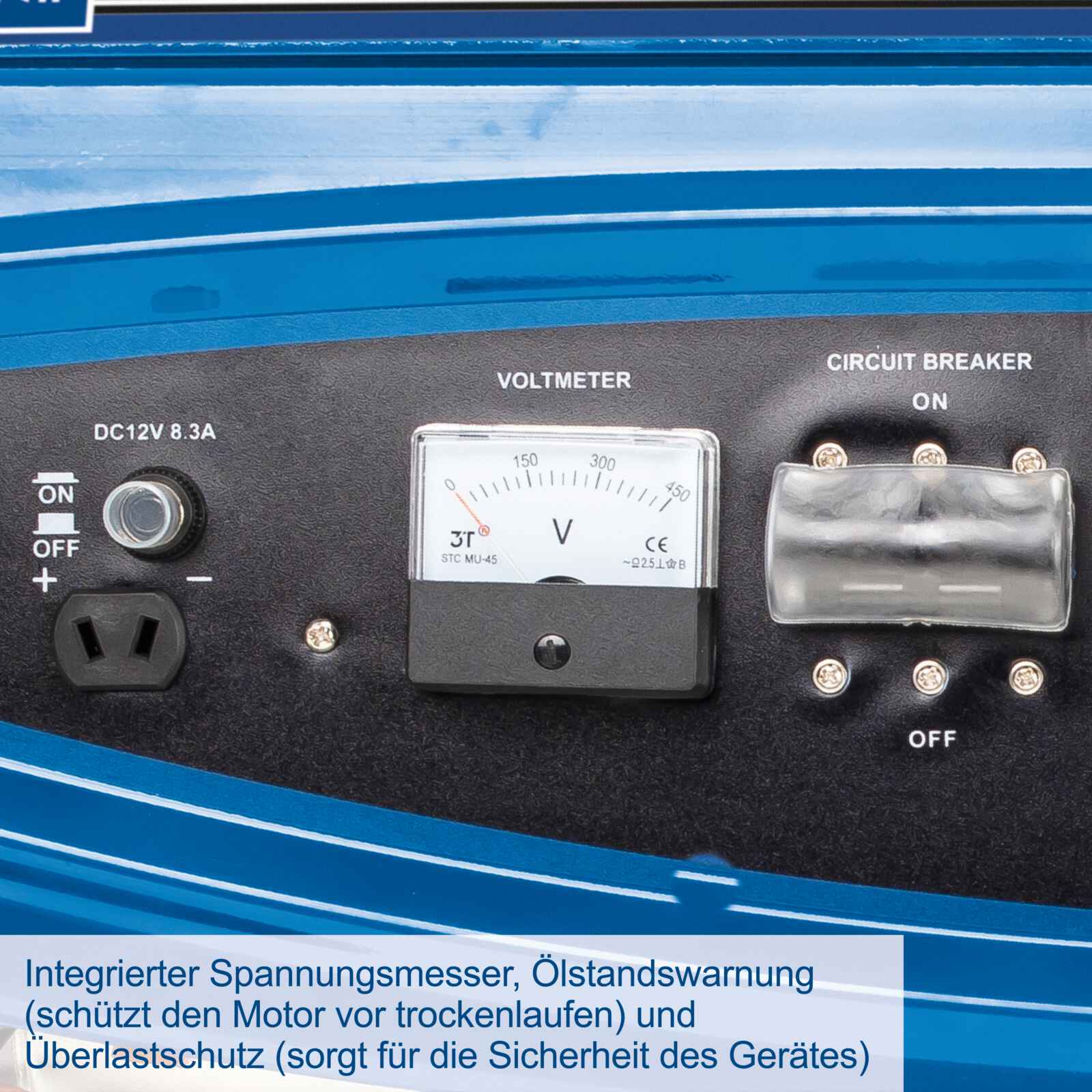 Benzin Stromgenerator SG7100 Scheppach - 15PS