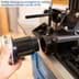 Bild von Fräsmaschine HF50 scheppach - 40mm Spindelhöhe | 6, 8 und 12mm Spannzangen | Tischverbreiterung 