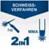 Bild von Schweißgerät WIG2000-Multi Scheppach - Inverter WIG/MMA | 200A | Pulsfunktion | 2-& 4-Takt Schweißen